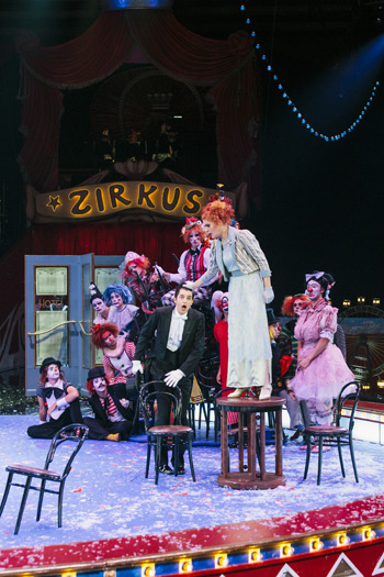   „Die Zirkusprinzessin“  im Gärtnerlatztheater (©Foto: Gärtnerplatztheater Thomas Dashuber)